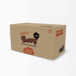 쌀이라면 사골맛 1개 97.5% 1BOX 24개